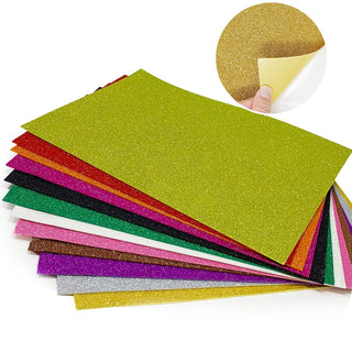 allgala Glitter, 12x16-Adhesive, Assorted