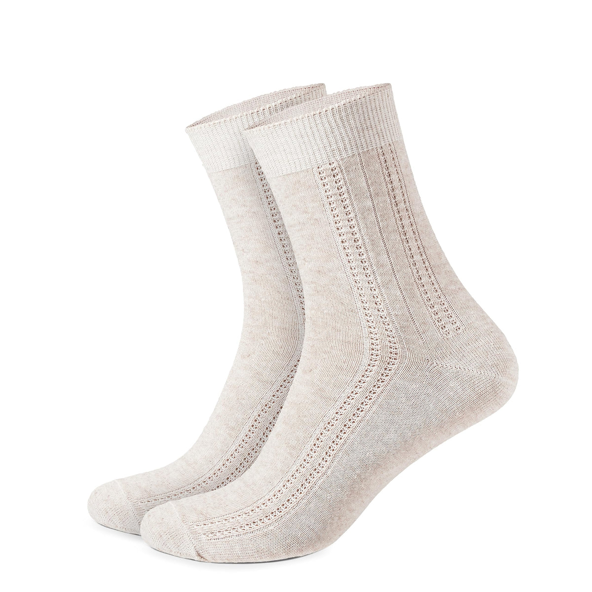 FlaxSox Socks, 5-7, Undyed