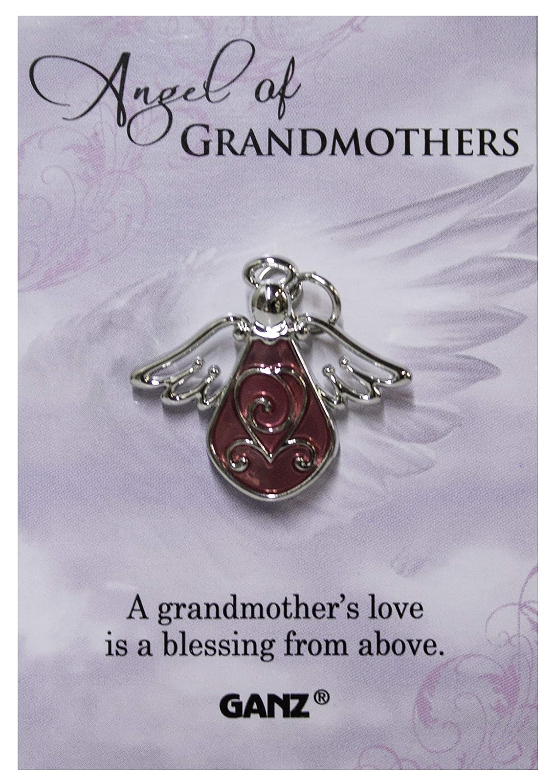 Ganz Angel of Grandmothers Tac Pin with Story Card