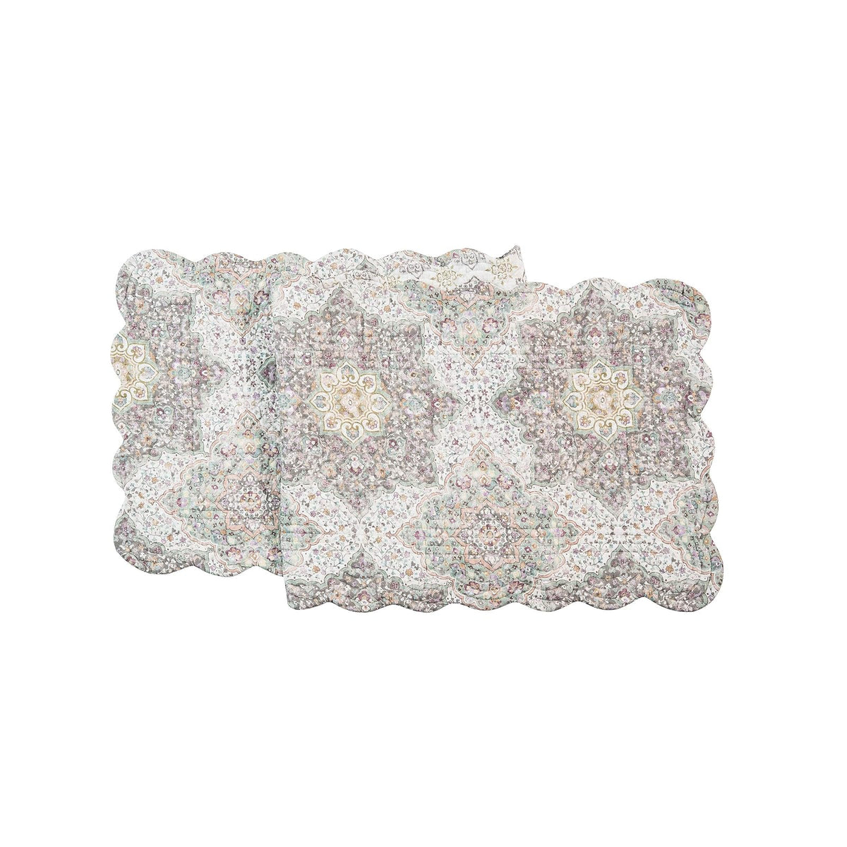 C&F Home Table Runner, 14" x 51", Grey