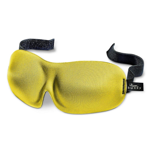 Bucky 40 Blinks No Pressure Eye Mask for Travel & Sleep, Gold, One Size