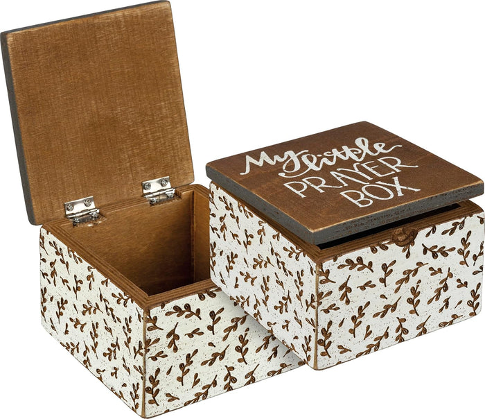 Primitives by Kathy Hinged Wooden Box - My Little Prayer Box