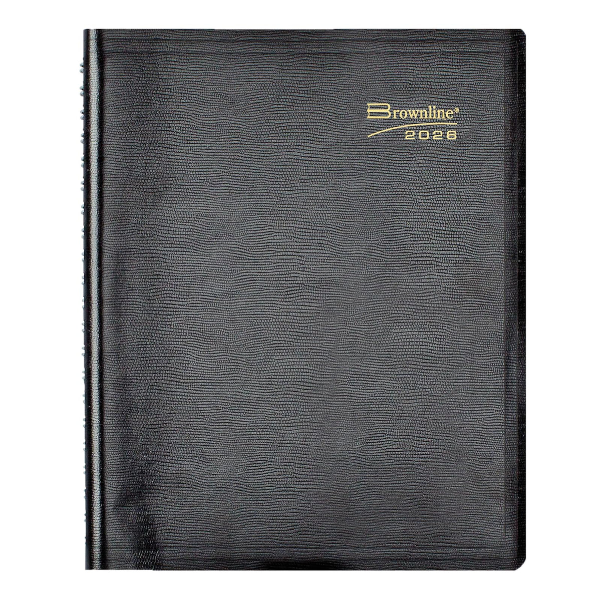 Brownline Planner, 11" x 8.5", Black