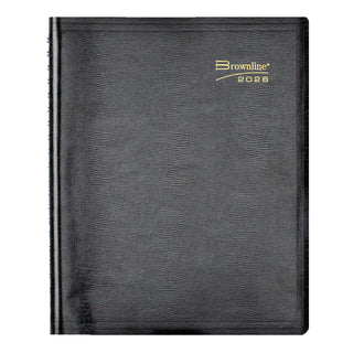 Brownline Planner, 11" x 8.5", Black