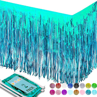 allgala Tablecloth, 108x29 inches, Turquoise