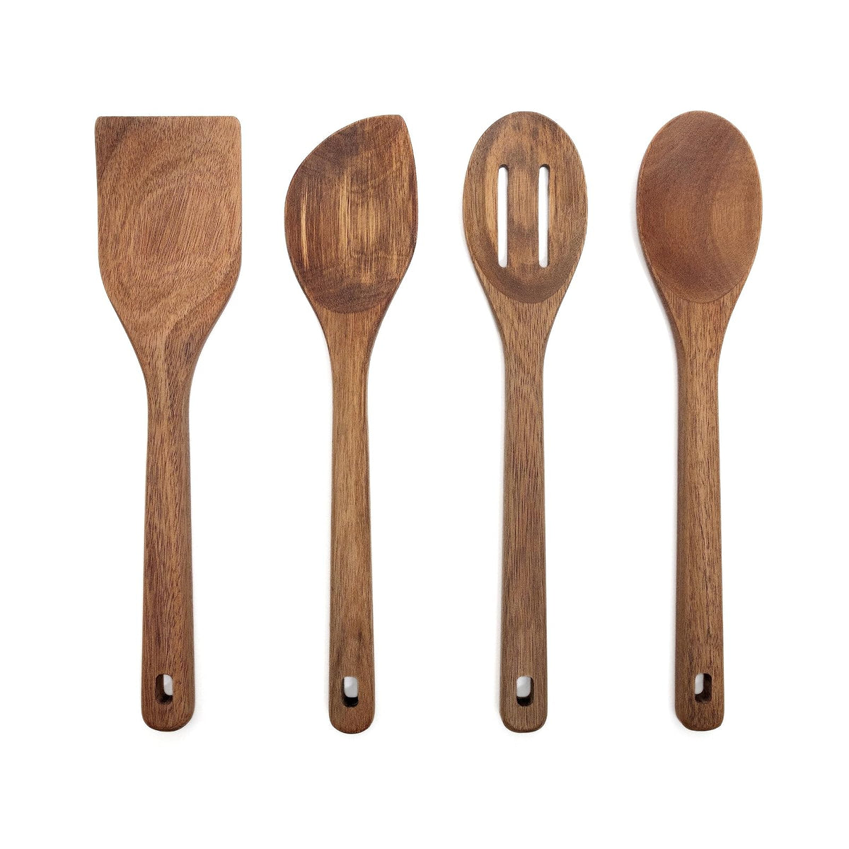 Lipper International Spoon, Set of 4, Acacia