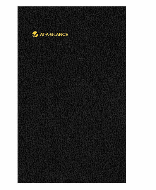 ACCO (School) AT-A-GLANCE Undated Website Address Book and Password Keeper, Black, 3.63 x 6.13 x .21 Inches (80-500-05)