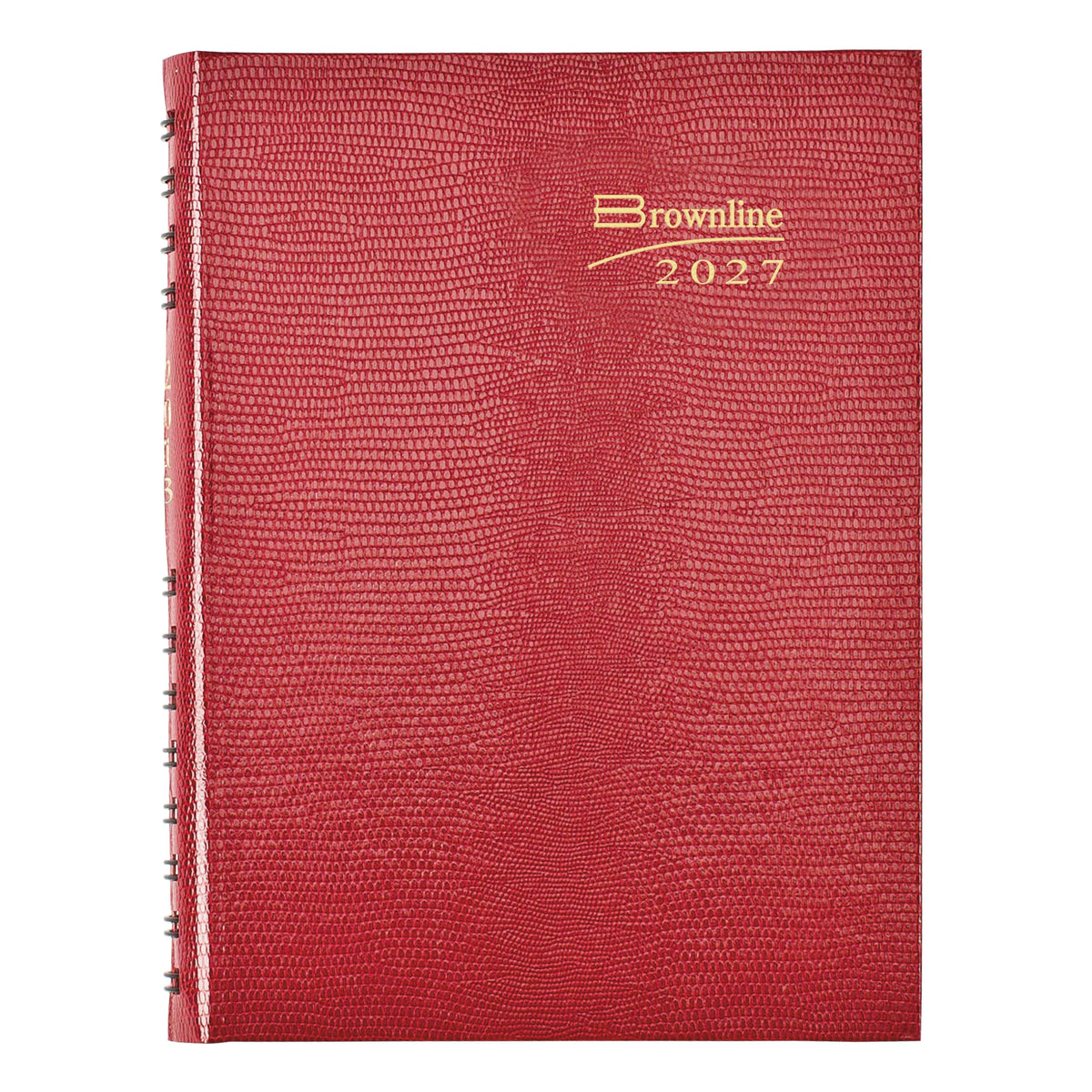 Rediform Planner, 8.25" x 5.75", Bright Red