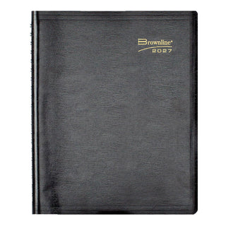 Brownline Planner, 11" x 8.5", Black