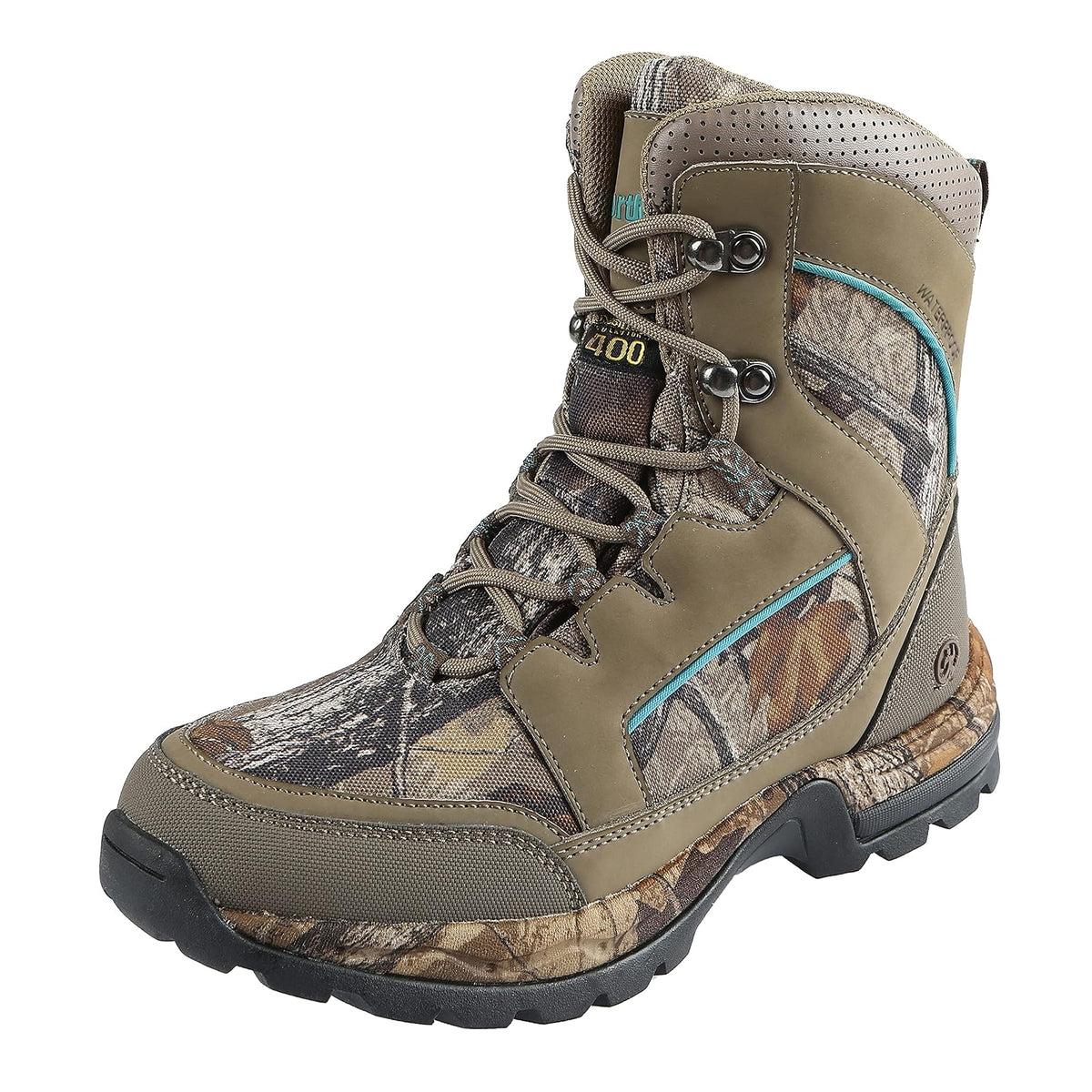 Northside Boot, 6, Stone/Aqua