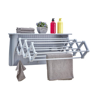 Danya B Drying Rack, 35.75 X 10 X 18 inches, Gray