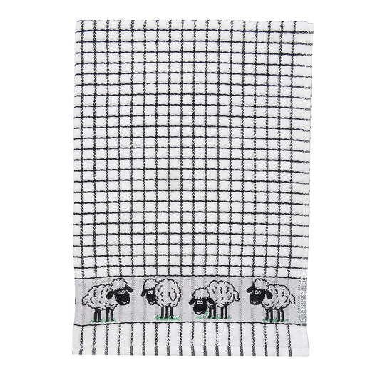 Samuel Lamont Poli Dry Tea Towel Irish Sheep Design