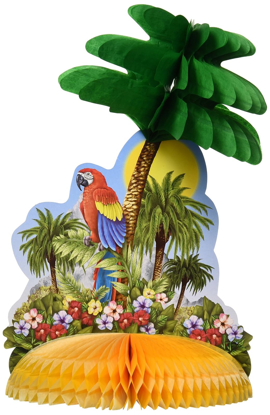 Beistle Tropical Island Centerpiece Party Accessory (1 count) (1/Pkg)
