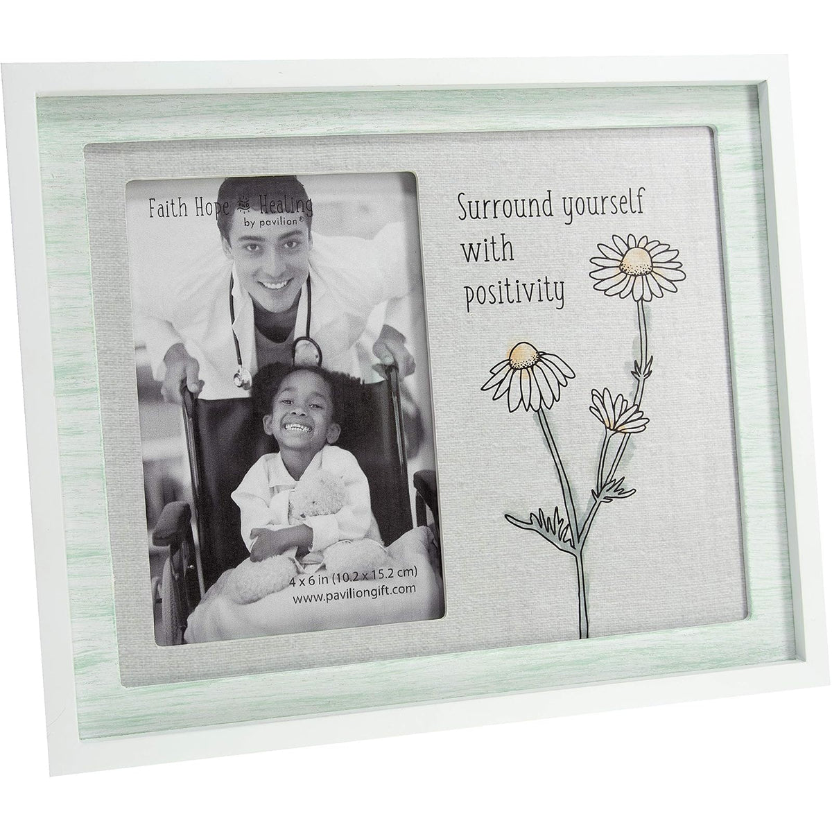Pavilion Gift Company Picture Frame, Green, Modern