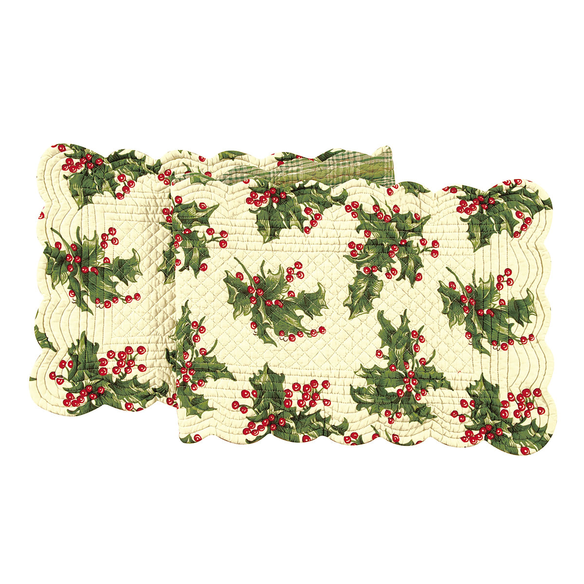 C&F Home Table Runner, 14" x 70", Cream