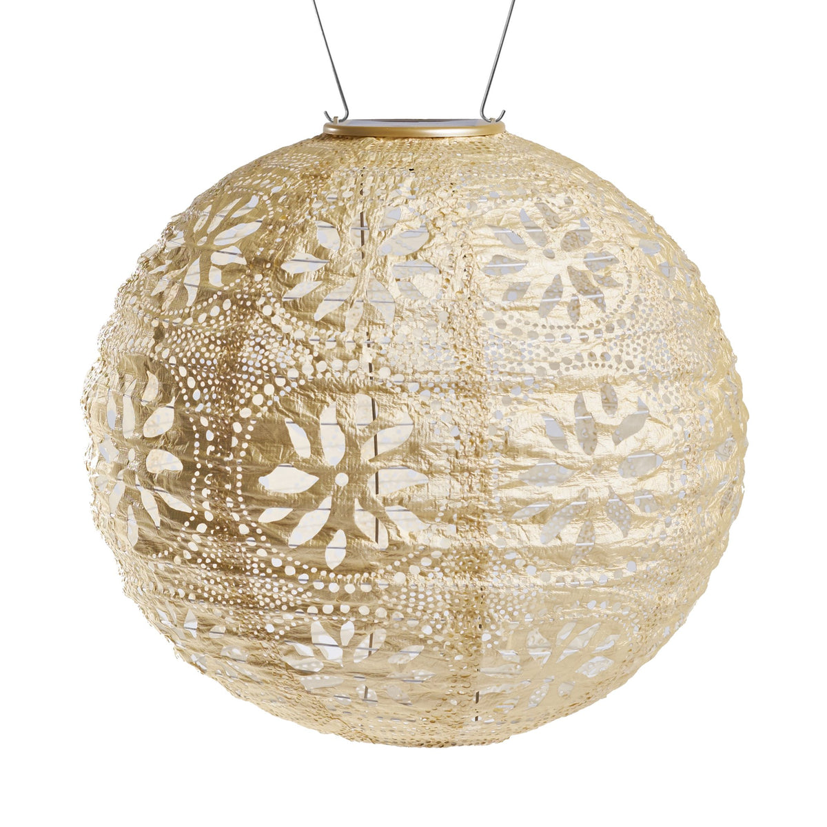 Allsop Electric Lantern, 12X12, Pearl