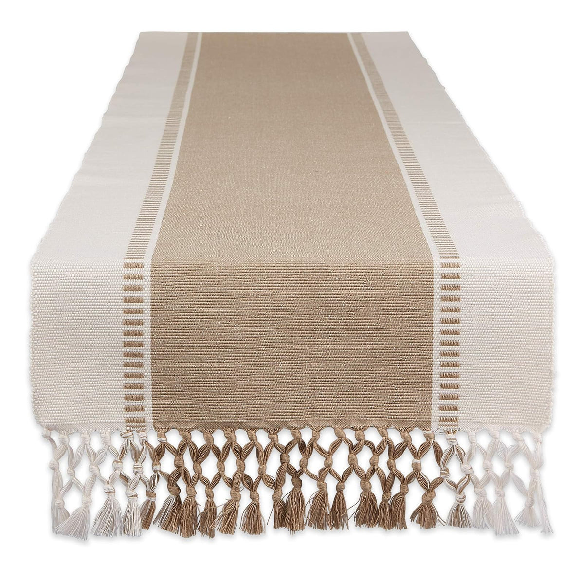 DII Table Runner, 13x72", Stone Brown