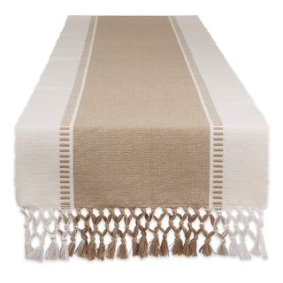 DII Table Runner, 13x72", Stone Brown