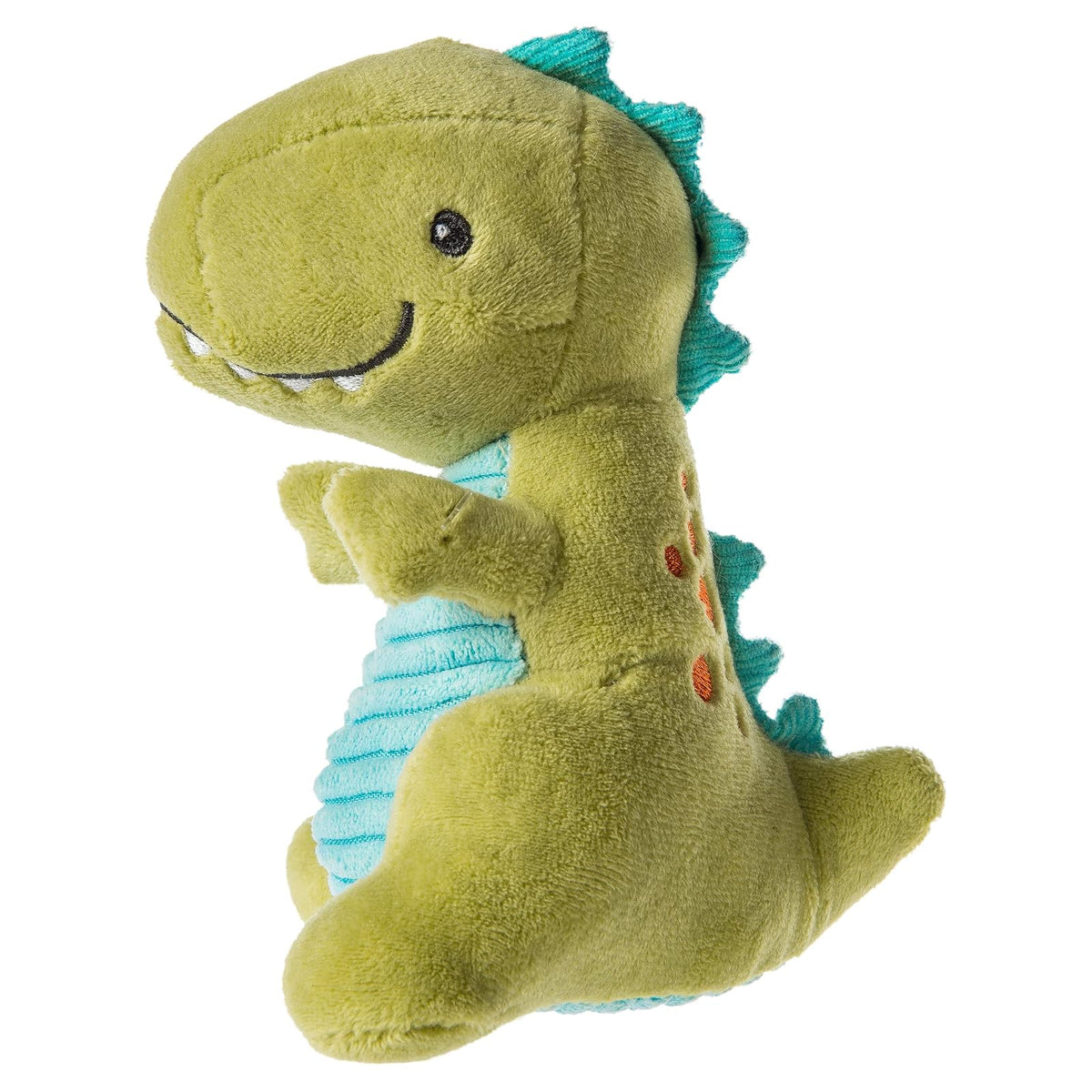 Mary Meyer Baby Rattle, One Size, Green Dino