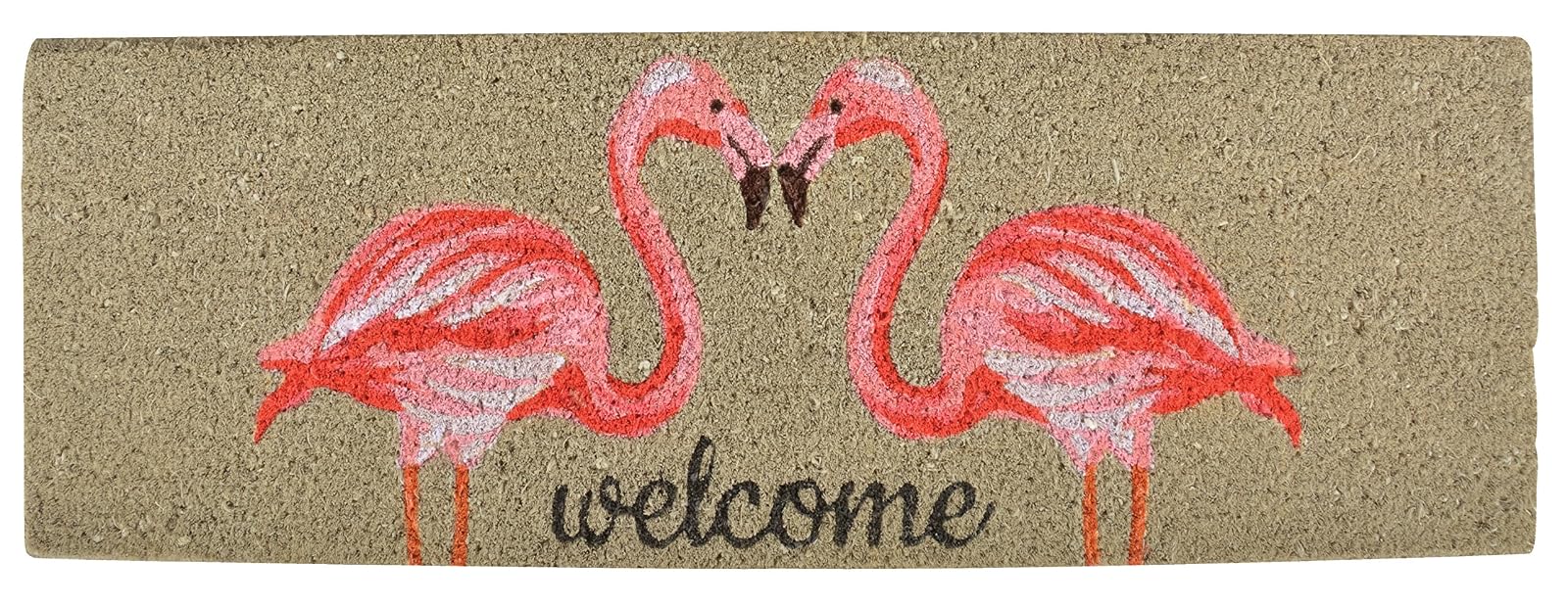 Esschert Design RB189 Coir Doormat Flamingo