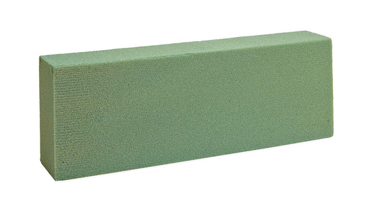 FloraCraft Floral Dry Foam Block 1.8 Inch x 3.8 Inch x 11.8 Inch Green