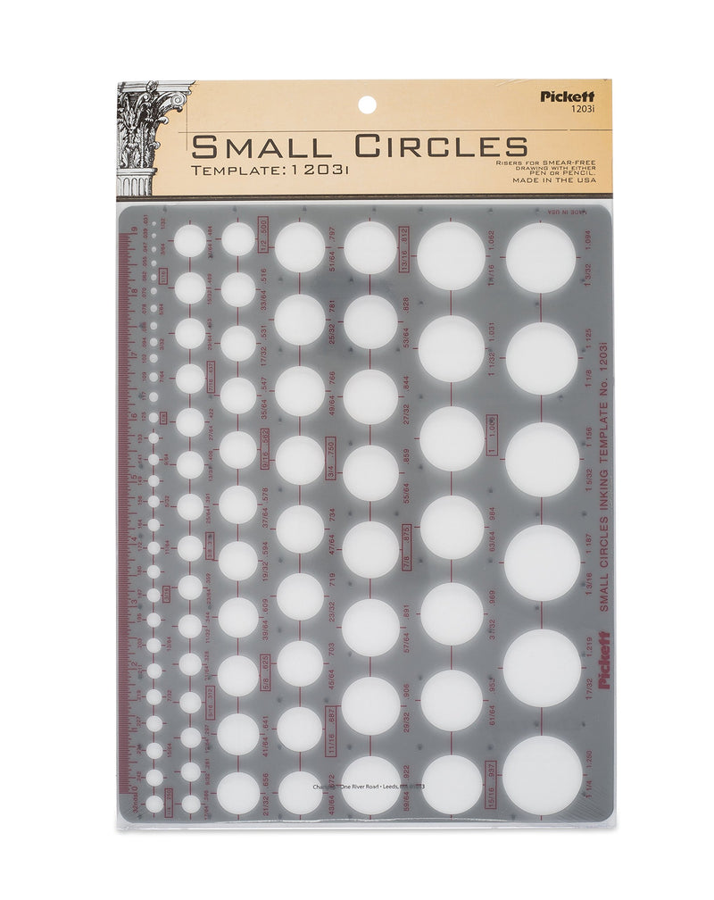 Pickett Small Circles Template (1203I)