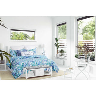C&F Home Bedding Set, Full/Queen 3 Piece Set, Blue