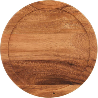 Lipper International 1301 Acacia Wood 10" Kitchen Turntable