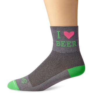 SockGuy Socks, Small, Grey
