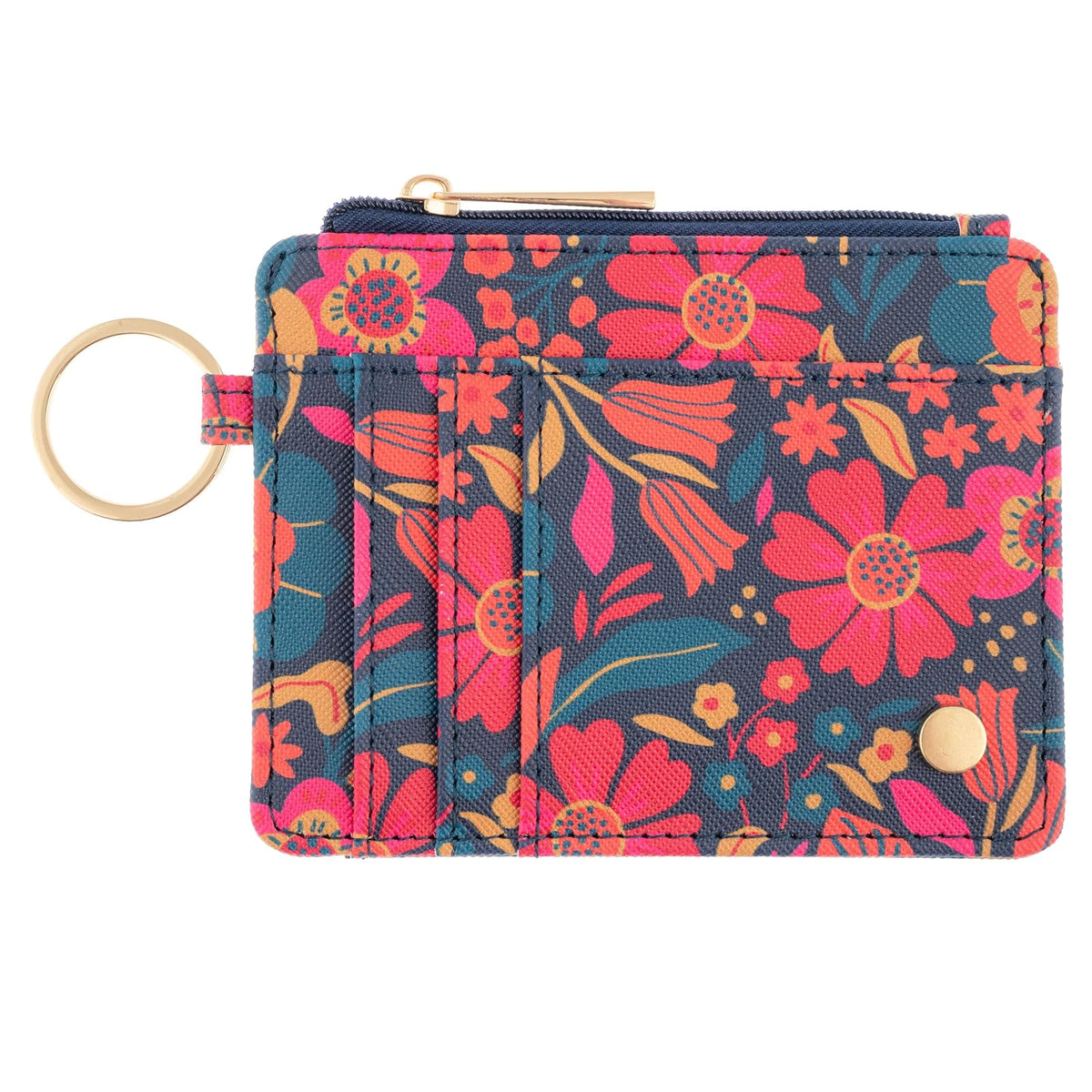 Karma Wallet, Small, Retro Floral