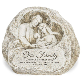 Roman Joseph Studio 4.25" H Holy Family Garden Stone 601318