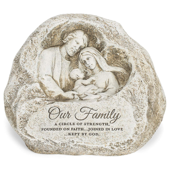 Roman Joseph Studio 4.25" H Holy Family Garden Stone 601318