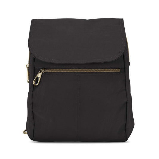 Travelon Anti-theft Signature Slim Backpack, Black