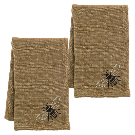 Karma Cloth Napkin, 18" x 18" (Set of 2), Bee