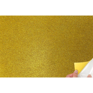 allgala Glitter, 12x16-Adhesive, Gold