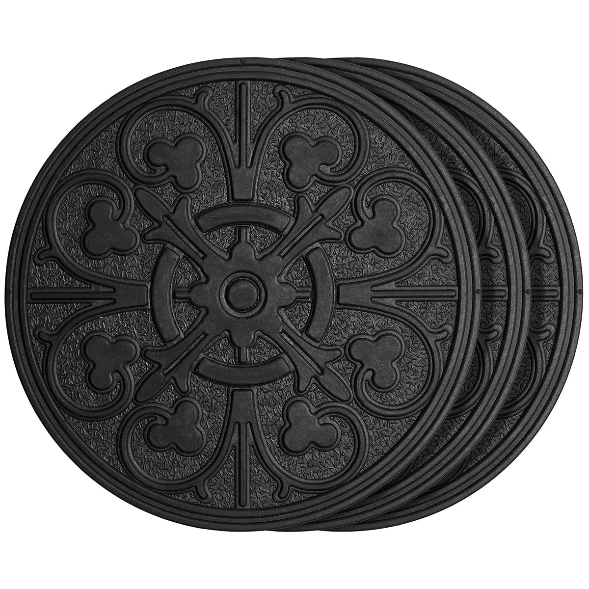 Home Furnishings By Larry Traverso Trampoline, 3 Count, Compass Scroll
