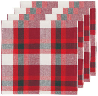 Now Designs Second Spin Tannenbaum, 85% Recycled Cotton 15% Recycled Polyester W20 x L20, Set of 4