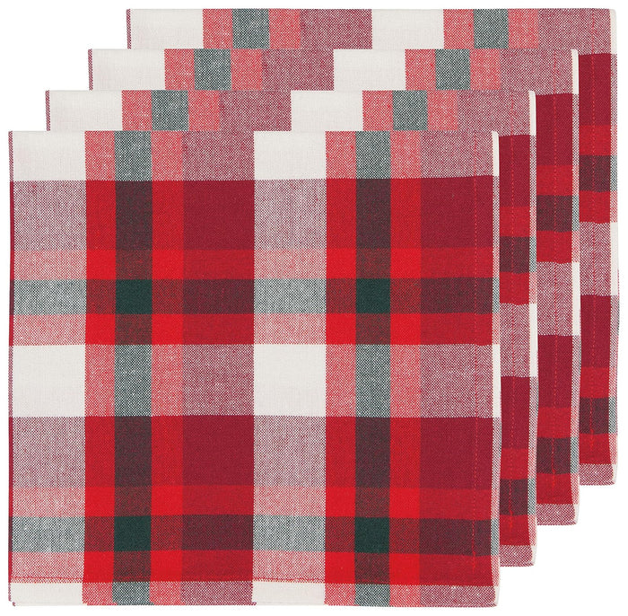 Now Designs Second Spin Tannenbaum, 85% Recycled Cotton 15% Recycled Polyester W20 x L20, Set of 4