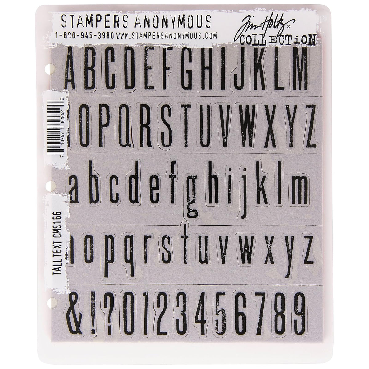 Stampers Anonymous Rubber Stamp, 9.65 inches x 0.25 inches
