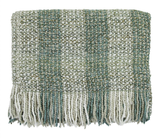 Bedford Cottage Greenwich Throw Blanket, Sage
