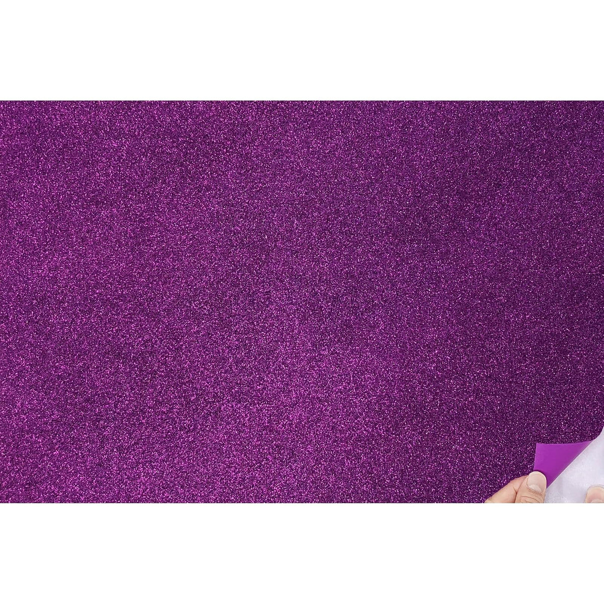 allgala Glitter, 16x24-Adhesive, Purple