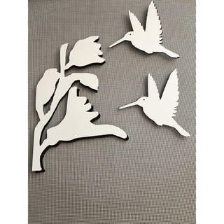 DCentral Decorative Magnet, 7" x 8", White