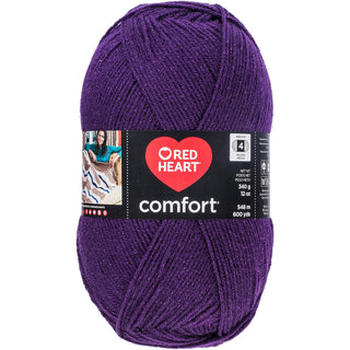 Red Heart Yarn, 4 (Medium), Purple
