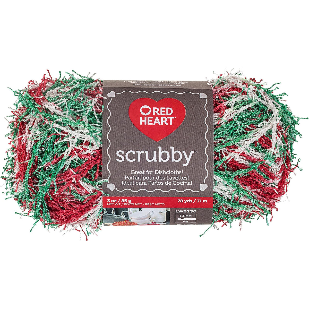 Red Heart Yarn, 1, JOLLY