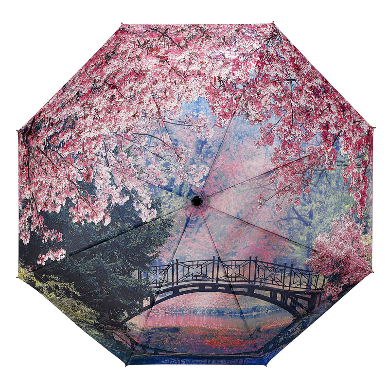 Galleria Cherry Blossoms Folding Umbrella, 1 EA