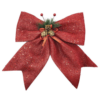 allgala Tree Topper, 14" Jumbo, Red