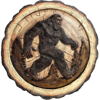 Spoontiques Decorative Signage, 9.63" Diameter, Big Foot