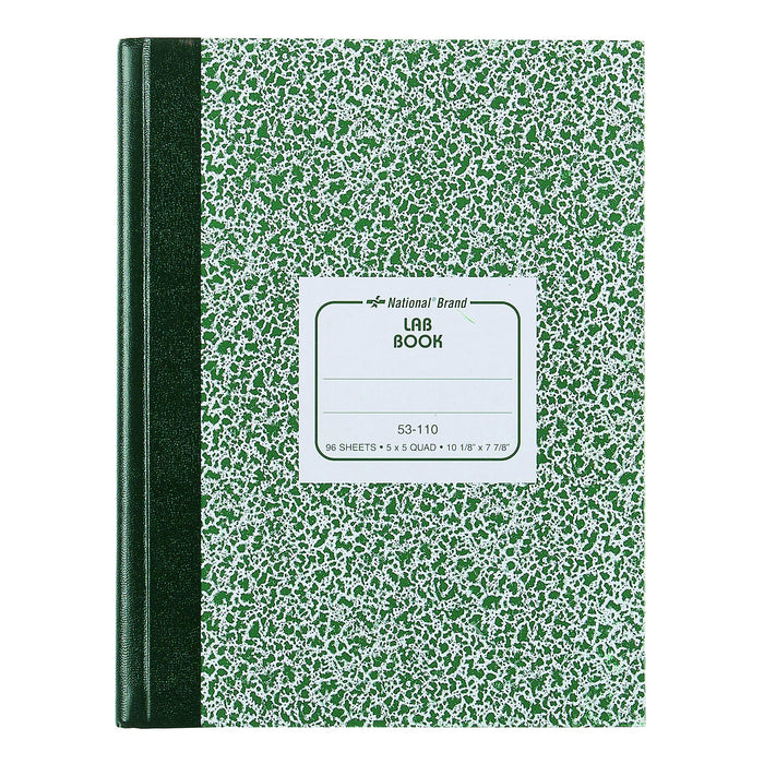 National Blank Book, 10 x 8 inches, Green