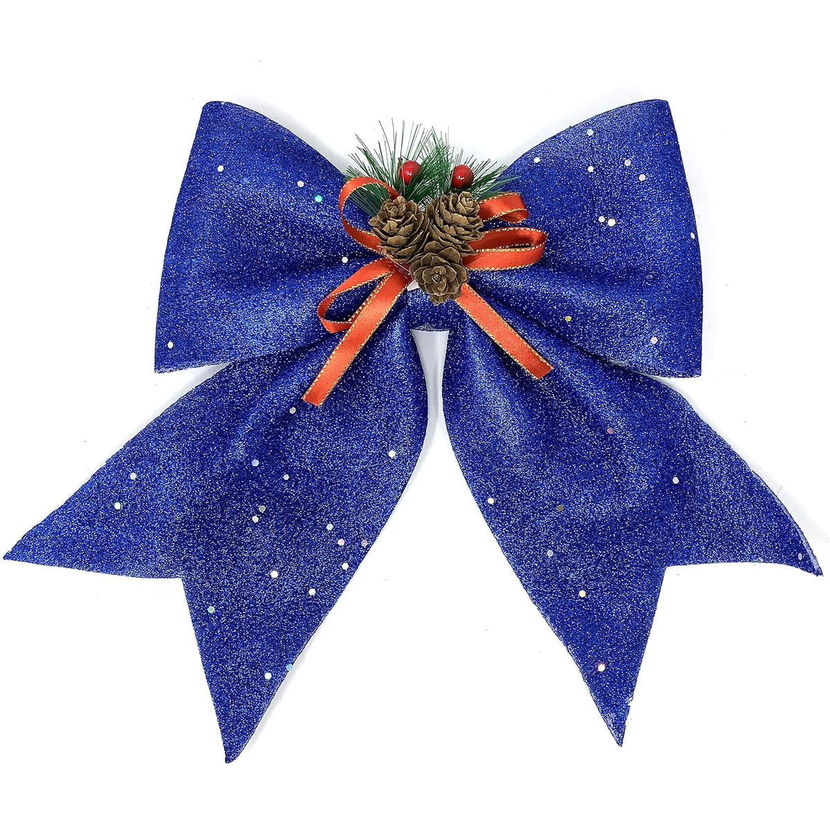 allgala Tree Topper, 14" Jumbo, Royal Blue
