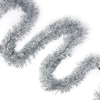 allgala Garland, 1 Count (Pack of 1), Silver